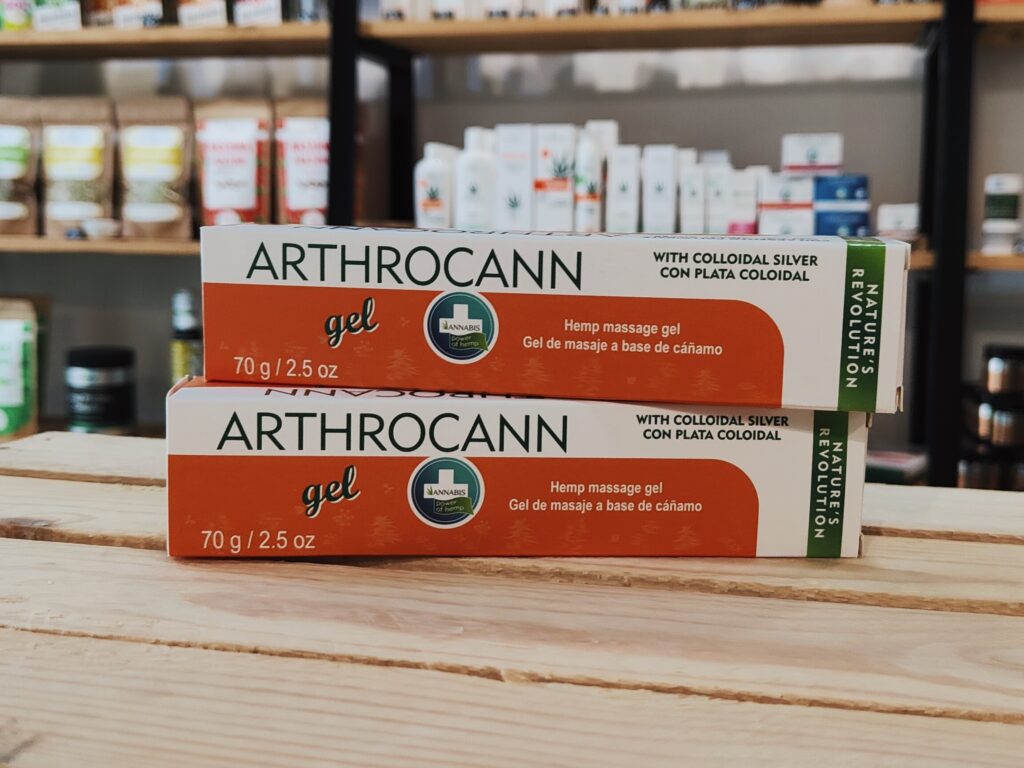 żel konopny przeciwbólowy ArthroCann